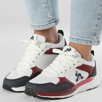 Le Coq Sportif - LCS R500 2 GS 2422719 Optical White Navy Droplet Zapatillas Mujer