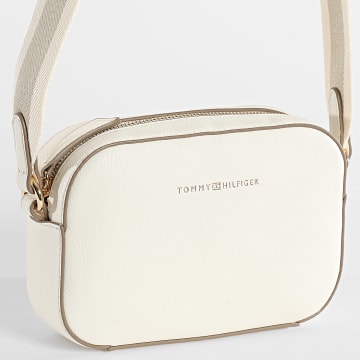 Tommy Hilfiger - Handtasche Frau Logotape Camera 7450 Beige Golden
