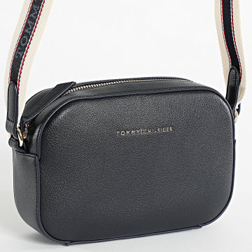 Tommy Hilfiger - Handtasche Frau Logotape Camera 7450 Marineblau Gold