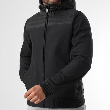 JOTT - Paco 2.0 Kapuzenjacke mit Reißverschluss Schwarz