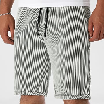 Uniplay - Gestreepte joggingbroek 033 Lichtgroen Zwart