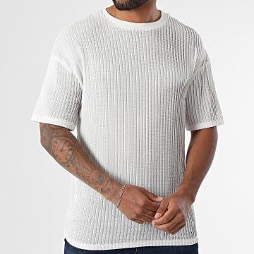 Uniplay - Tee Shirt Ajouré 204 Blanc