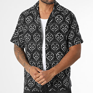 Jack And Jones - Chemise Manches Courtes Hydra Noto Noir