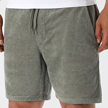 Only And Sons - Pantalón Corto de Pana Tel Verde