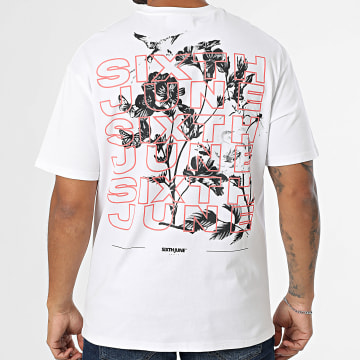 Sixth June - Tee Shirt Oversize Large M25206PTS Blanc