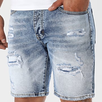 Uniplay - Short Jean 939 Bleu Denim