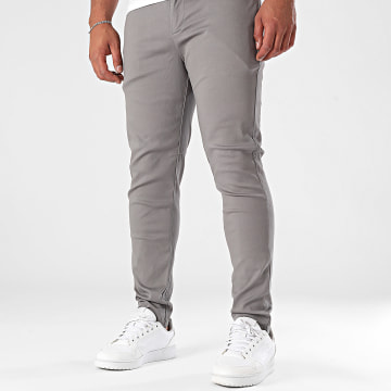 Frilivin - Pantalon Chino Slim 210 Gris
