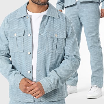 Frilivin - Ensemble Surchemise Jean Et Jean Regular Fit 26Z Bleu Denim