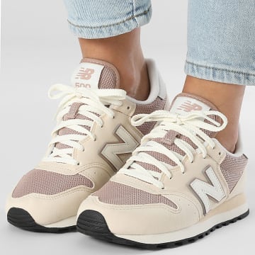 New Balance - Baskets Femme 500 GW500BES Beige