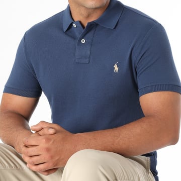 Polo Ralph Lauren - Polo Original Player Slim Sleeve Blu Navy