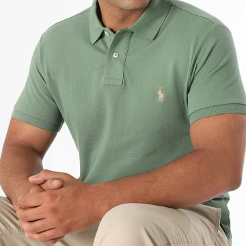 Polo Ralph Lauren - Polo Manica Slim Original Player Verde