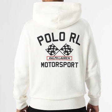 Polo Sport Ralph Lauren - Sweat Capuche Polo Motorsport Beige Clair