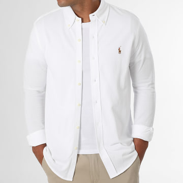 Polo Ralph Lauren - Oxford Hemd Langarm Weiß