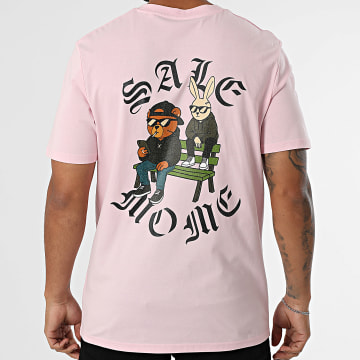 Sale Môme Paris - Tee Shirt Oversize Large Postiché Rose
