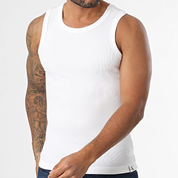Calvin Klein - Débardeur Côtelé NB4319 Blanc