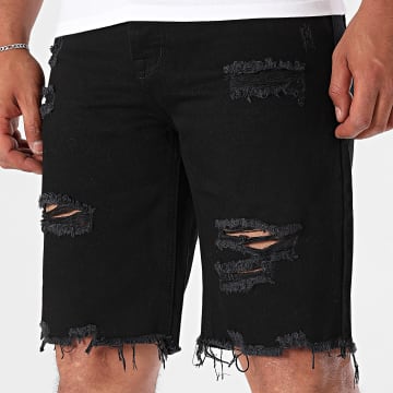 Frilivin - Short Jean 425 Noir