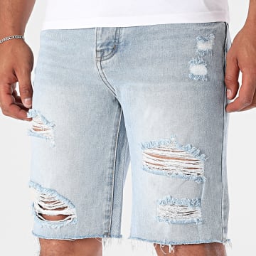 Frilivin - Short Jean 499 Bleu Denim