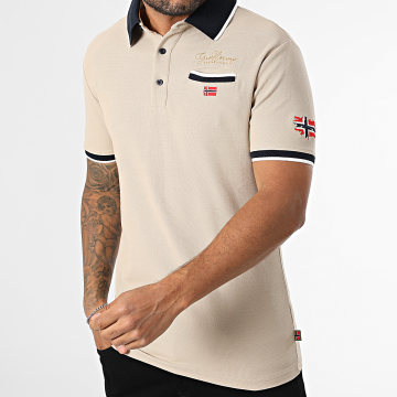 Geographical Norway - Polo Manches Courtes 662 Beige