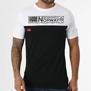 Geographical Norway - 610 Camisola branca preta