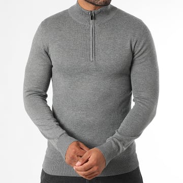 LBO - 1999 Jersey gris con cremallera