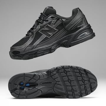 New Balance - Sneaker 740 Black Cement