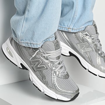 New Balance - Baskets 740 U740SG2 Castlerock Slate Gray Silver Metallic