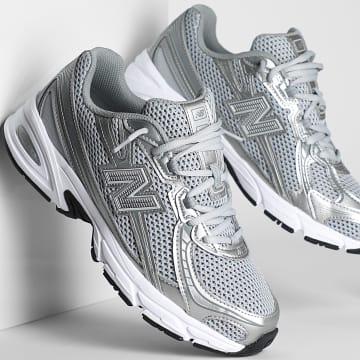 New Balance - Baskets 740 U740SG2 Castlerock Slate Gray Silver Metallic