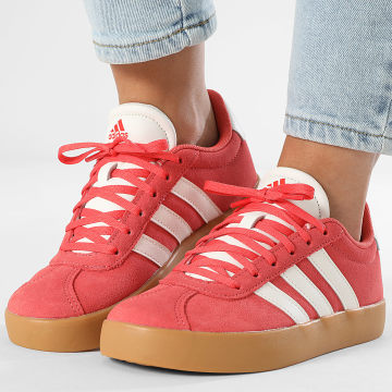 Adidas Sportswear - Baskets Femmes VL Court 3.0 K JR2214 Preloved Scarlet Core White Bright Red
