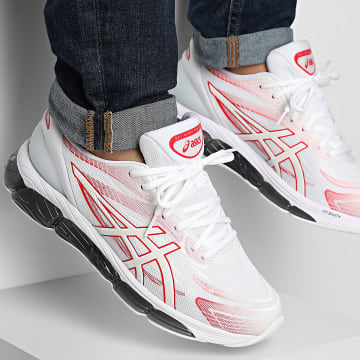 Asics - Cestini Gel Quantum 360 VIII 1203A305 Bianco Classico Rosso
