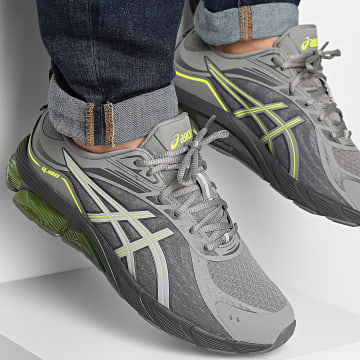 Asics - Baskets Gel Quantum 180 VIII 1203A595 Clay Grey Safety Yellow