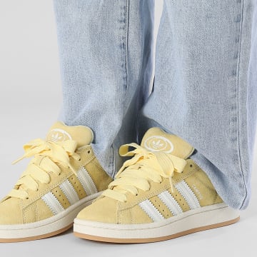 Adidas Originals - Baskets Femme Campus 00s JQ5754 Core White Almost Yellow Core White