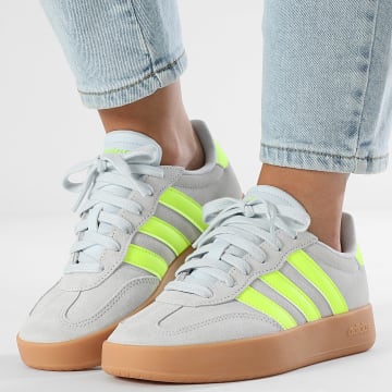 Adidas Sportswear - Baskets Femme Barreda JR1198 Halo Blue Lucid Lemon Gum 10