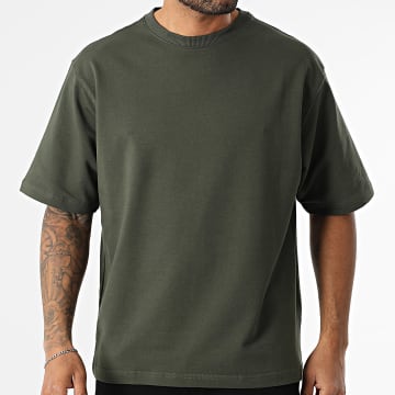 Armita - Tee Shirt Oversize 854 Vert Kaki Foncé