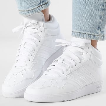 Adidas Sportswear - Baskets Montantes Femme Hoops 4.0 Mid JI3465 Footwear White Core Black