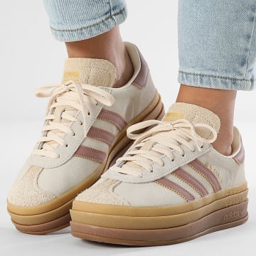 Adidas Originals - Baskets Femme Gazelle Bold JS3893 Cream White Warm Clay Sand Strata