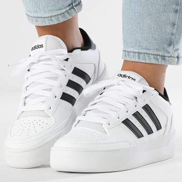 Adidas Sportswear - Baskets Femme Break Start Bold JQ0133 Footwear White Clear Pink