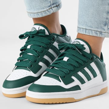 Adidas Sportswear - Baskets Femme Rapid Court Low J JR1019 Core Green Footwear White Gum 3