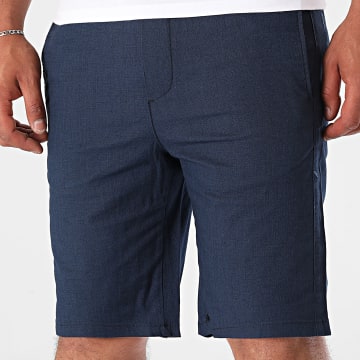 Armita - Short Chino En Lin 463 Bleu Marine