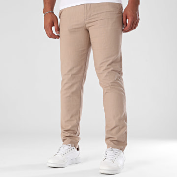 Armita - 444 Pantalones de lino beige