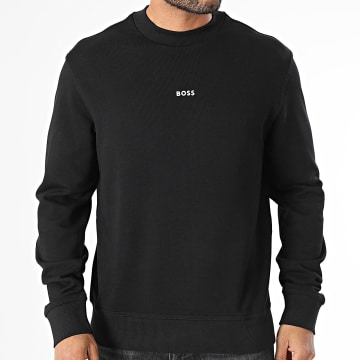 BOSS - Felpa girocollo WeSmallCrew 50514541 Nero