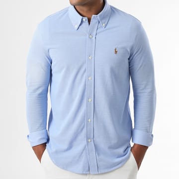Polo Ralph Lauren - Oxford Hemd Langarm Hellblau