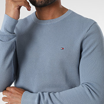 Tommy Hilfiger - Pull Essential Structure 6347 Bleu Clair