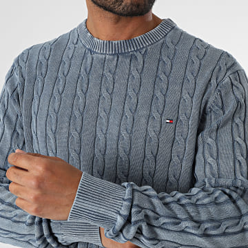 Tommy Hilfiger - Pull Classic Cable 9524 Bleu Indigo