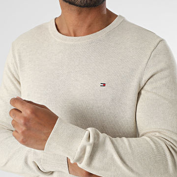 Tommy Hilfiger - Pull Essential 9999 Beige Chiné