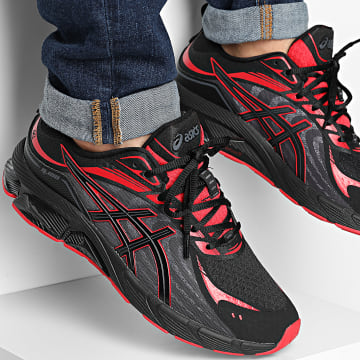 Asics - Cestini Gel Quantum 180 VIII 1203A594 Nero Classico Rosso