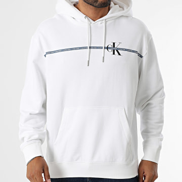 Calvin Klein - Kapuzen-Sweatshirt LV04RC289G Weiß