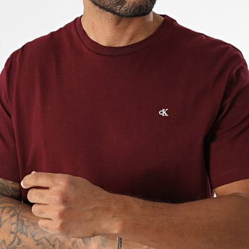 Calvin Klein - Tee Shirt LV040HM265 Bordeaux
