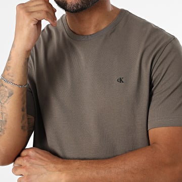 Calvin Klein - Tee Shirt LV040HM265 Dark Taupe
