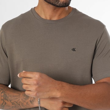 Calvin Klein - T-Shirt LV040HM265 Dunkles Taupe