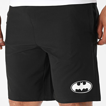 DC Comics - Short Jogging Tech Logo Batman Noir Blanc